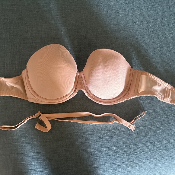 Wacoal strapless bra - beige 36A - Picture 1 of 4